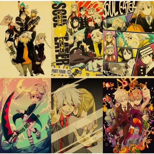 5D DIY Diamond Painting Anime Soul Eater Full Drill Embroidery Scenery Mosaic Art Picture of Cross Stitch Kits Room Decoration