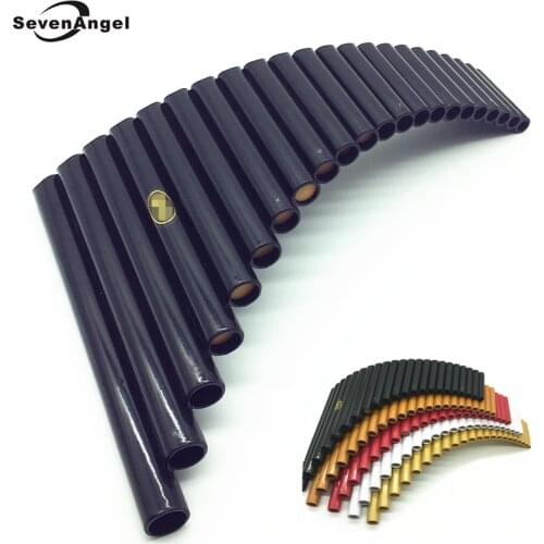 Hot selling PanFlute 22 Pipes ABS Panpipe G Key Right and left hand Handmade Folk Wind Musical Instruments flauta Xiao flute
