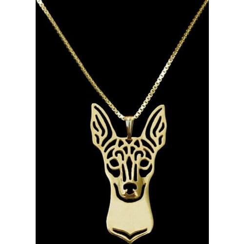 Fashion Women Dog Pendant Necklaces Lovers' Jewelry Toy Fox Terrier Necklaces Drop Shipping