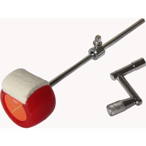 MoonEmbassy Bass Drum Beater Weight Memory Shaft lock with Drum Wrench Key Percussion Accessories