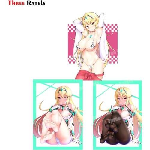 Three Ratels B461 Mythra Xenoblade Chronicles Occlusion Scratch DIY Vinyl Material Decor Stickers And Decals