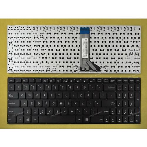 New US English Keyboard For ASUS X553M X553MA K553M K553MA F553M F553MA Laptop Black Without Frame, Win8