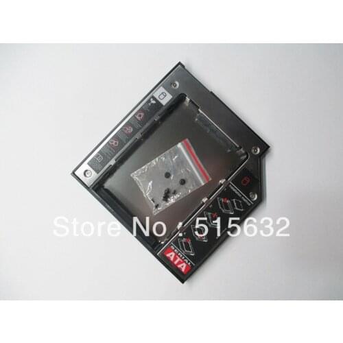 New 2nd HDD SSD hard disk drive caddy SATA 9.5mm for Dell Alienware M15X M14X M17X
