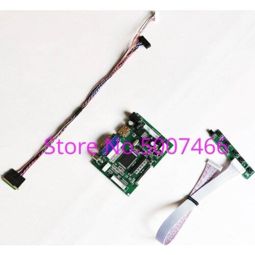 Fit LP133WH2 (TL)(A1)/(TL)(A2)/(TL)(A3)/(TL)(A4) 40-Pin 1366*768 LVDS LED 2AV VGA LCD panel display control drive card kit