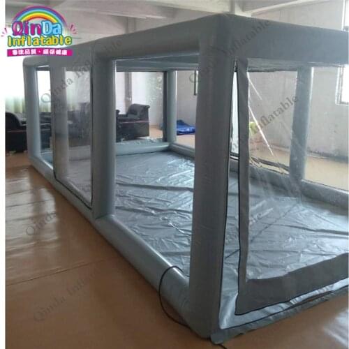 Portable inflatable car capsure showcase,air sealed inflatable car wash tent for storage