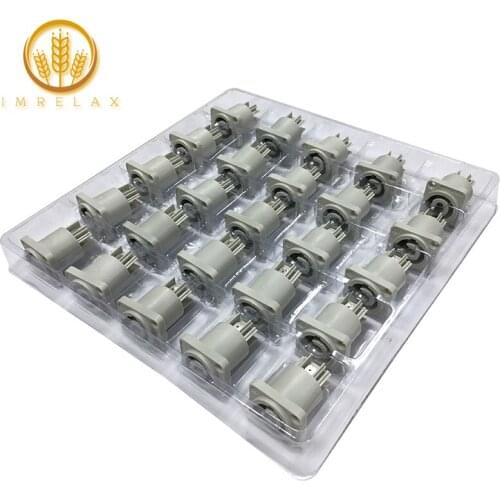IMRELAX 25pcs Grey PowerCon Plug Connector 20A AC Power adapter Female PowerCon Stage Lighting Accessories