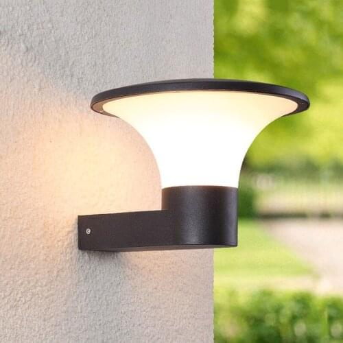 Waterproof Courtyard Wall Lamp,lampara led pared sconce Outdoor Garden Villa landscape led lights residential fence exterior bra
