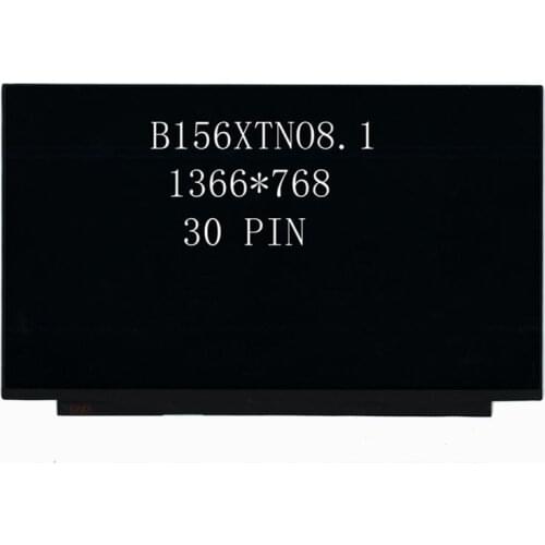 15.6''inch Original B156XTN08.1 Laptop Lcd Screen 1366*768 EDP 30 Pins matrix