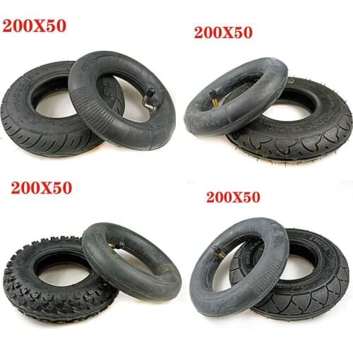 200x50 Inner Outer Tire 8 Inch Mini Electric Scooter Tyre Electric Vehicle 200*50 Tire Accessories