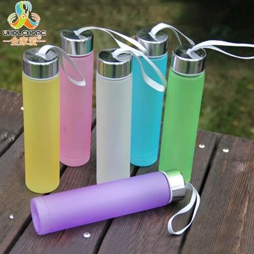 280ml Fashion Unbreakable Water Bottle High Quality Plastic Portable BPA Free Kettle Outdoor Sports Running Bottles 1pCS/lot