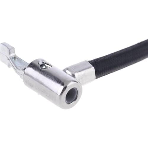 Tire Inflator Hose Adapter Locking Air Chuck twist-on with standard fine thread