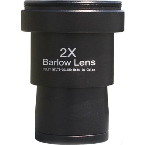 Astronomical telescope accessories 2x magnification mirror 1.25 "2x barrow Metal Body Optical glass