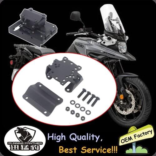For Suzuki V-Strom 1050 A 1050 XT dl1050a DL1050XT wireless charger Navigation Bracket Windscren Bracket Mount Smart phone stand
