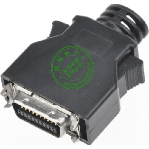 NEW MDR Cable Connector male 20-Pin SCSI CN Connector For MR-J2CN1