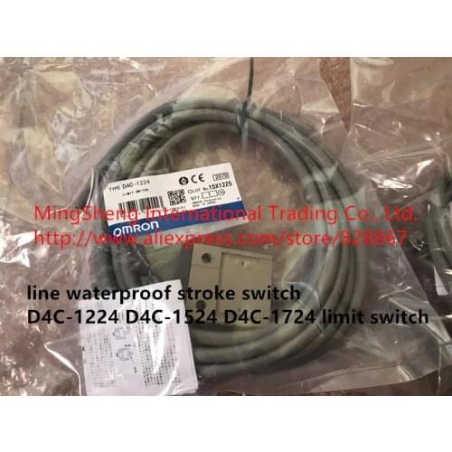 Original new 100% spot supply of high quality and new line waterproof stroke switch D4C-1224 D4C-1524 D4C-1724 limit switch