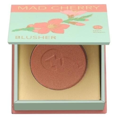 Peach Blush Make Up Palette Shimmery Baked Rouges Female Blendable Buildable Cheeks Natural Contour Cosmetics Blusher for Face