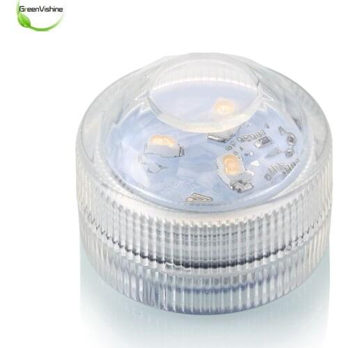 2Pc Multi Color Submersible 3LED Underwater Light Party Holiday Fish Tank Lamp Waterproof Diving lamp+Remote Control