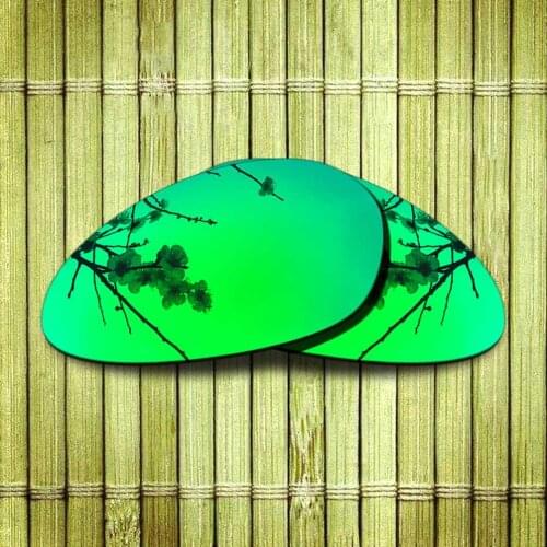 Polarized Replacement Lense For-Oakley Minute 1.0 Sunglasses Frame True Color Mirrored Coating - Green Options