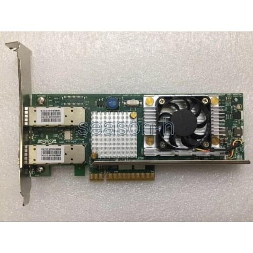 Dell 0KJYD8 BCM957711A1113G 10GbE Dual Port High Profile Adapter Card network card