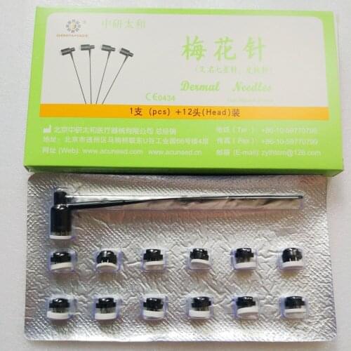 Research of Skin Needles with 13 Head of Disposable Sterile Seven Star Skin Needle Changeable Plum Blossom Needle