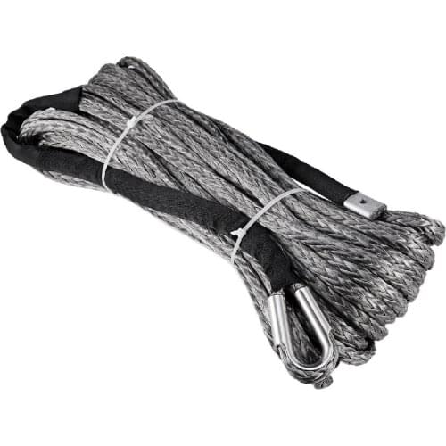 30M 23000lbs Winch Rope String Line Cable With Sheath Synthetic Towing Rope Car Wash Maintenance String for ATV UTV Off-Road