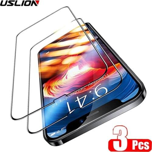 USLION Protective Glass On The Phone