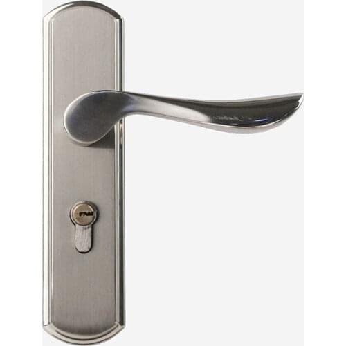 Lock Have Indoor Stainless Steel Panel Hand Hold Hand Double Tongue Lock Suit Hotel Hardware Lock