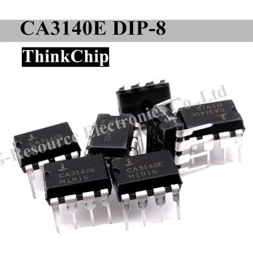 10pcs) CA3140E DIP-8 CA3140 DIP CA3140EZ Operational amplifier chip