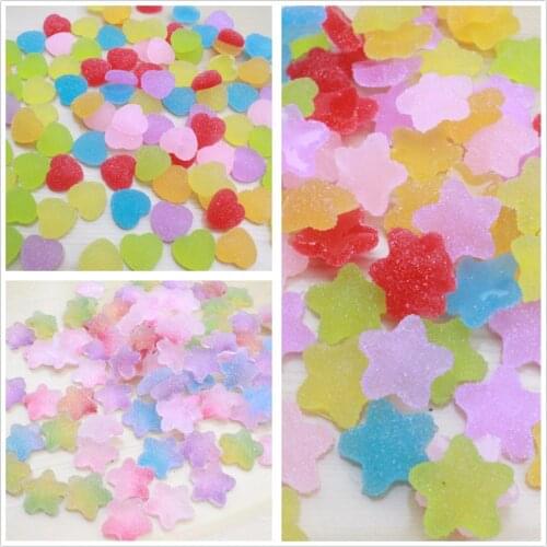 30pcs/lot kawaii simulation candy mix colors PVC material