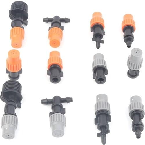 50pcs/lot New Spraying Nozzle Horticultural Micro Spraying Equipment Garden Farm Plant Flower Grass Automatic Irrigation Cooling