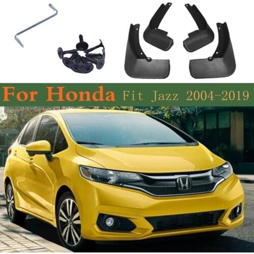 Fender Mud Mudflap Guard Splash Flaps Mudguards Accessories For Honda Fit Jazz GD GE GK 2019~2004 2018 2017 2016 2015 2014 2013