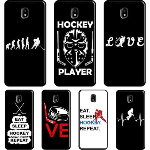 Ice Hockey Player Case For Samsung Galaxy J5 J1 J3 J7 A3 A5 2016 2017 J4 J6 J8 A8 A6 Plus A7 A9 2018 Cover
