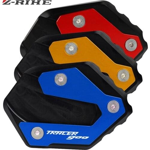 For YAMAHA TRACER 900 Tracer XSR900 MT-09 2015-2017 2018 2019 2020 2021 Kickstand Extension Foot Side Stand Enlarger Plate Pad