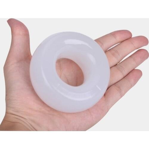 High Elasticity Silicone Transparent Penis Ring Soft Cock Ring Male Chastity Cage Dick Cockring Bdsm Bondage Ball Stretcher