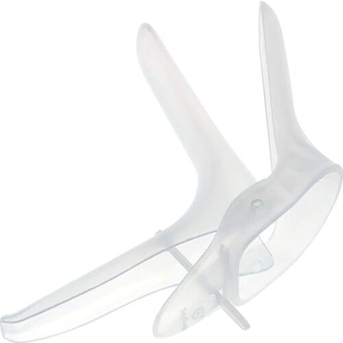 IKOKY Expansion Vaginal Medical Themed Toys Colposcopy Sex Toys for Women Plastic Anal Speculum Voyeuristic Device