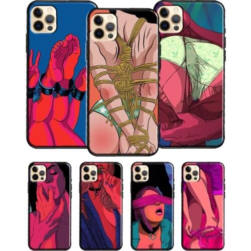 Hot Girls Bikini Sexy For iPhone 12 Pro Max Mini Cover TPU Phone Case For iPhone 11 Pro Max XS X XR 7 8 Plus SE