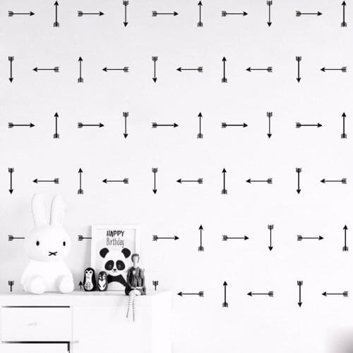 Arrows Wall Decals, Tribal Arrow Wall Stickers for Kids Bedroom Living Room and Office, Wall Decals Nursery Wallpaper Art B153