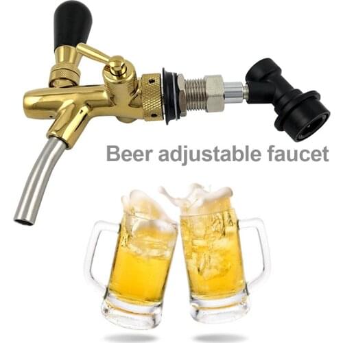 Stainless Steel Bottling Spigot Home Brew Beer Keg Bucket Fermenter Tap Faucet to control the flow and also prevent leakage