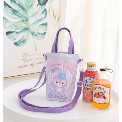 New 15x19.5cm Cartoon haaaalllo kitttty bag teddy bear plush cover of thermos cup cover of water cup hangbag