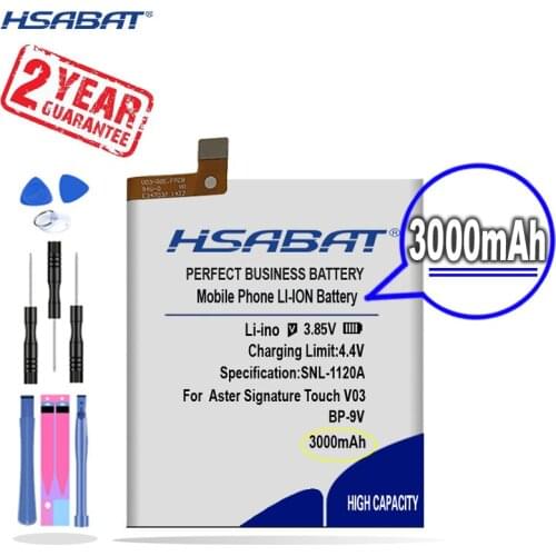New Arrival [ HSABAT ] 3000mAh BP-9V Replacement Battery for VERTU Aster Signature Touch V03