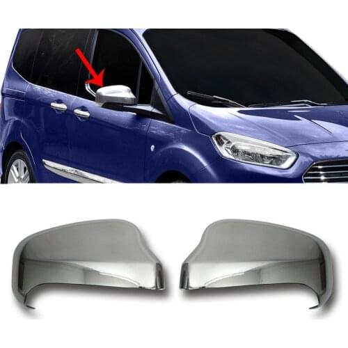 Fit For Ford The 2017 and after the Mirror Cover Abs Chrome 2 pcs Set Chrome Styling Accessory Outdoor Modified Parts designed