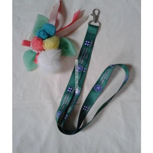 Custom polyester lanyard 200pcs/lot 15mm*90cm printed lanyard strap snap hook For Conference SHEP Entrance sublimated polyester
