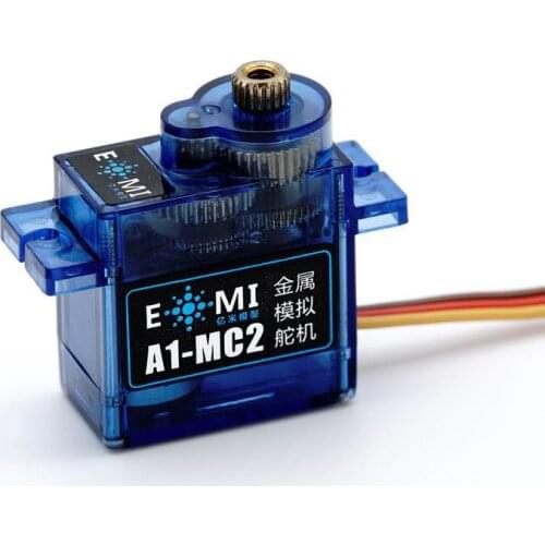 RCOMG E-MI A1-MC2 12g Micro Plastic Brushed Analog Servo