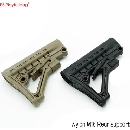 Diy happy Outdoor diy toy M16 nylon rear support BD556 jinming8 gen9 HK416 TTM water bomb gun toy modified accessories KD60