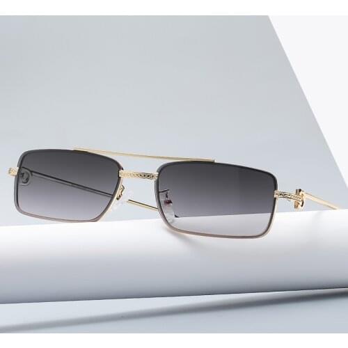 JackJad Fashion Cool Unique Slim Rectangle Style Sunglasses Women Vintage Metal Brand Design Sun Glasses Oculos De Sol 2A277