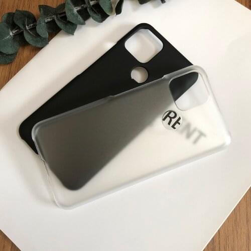 For Google Pixel 6 Pro 5 Pixel5 5a 4a 5G 4 3a 3 2 XL Slim Matte Hard Plastic Case Candy Color Frosted Anti-fingerprint PC Cover