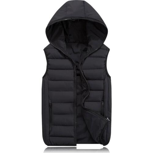 High quality Vest Men Zipper Casual Vests Jackets Sleeveless Waistcoat Jackets