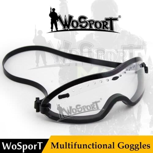 WOSPORT Tactical Smith Optics BOOGIE REGULATOR GOGGLE Tactical Goggle American Helmet Anti Fog Riding Cycling Paintball Glasses