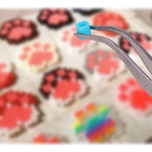 The Clip For 2.6mm Hama Beads 3D Puzzle 5mm Perler Beads tools Jewelry Beads Accessories for Fuse Beads Perle de Hama