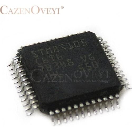 1pcs/lots STM8S105C6T6 STM8S105 TQFP-48 New original In Stock